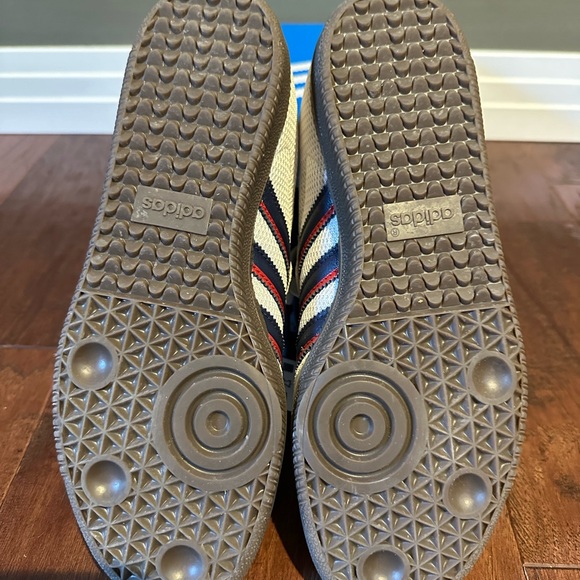 Adidas Originals SAMBA LT in CRYWHT/DARKBLUE/GUM5 size M7/W8 - Picture 3 of 7